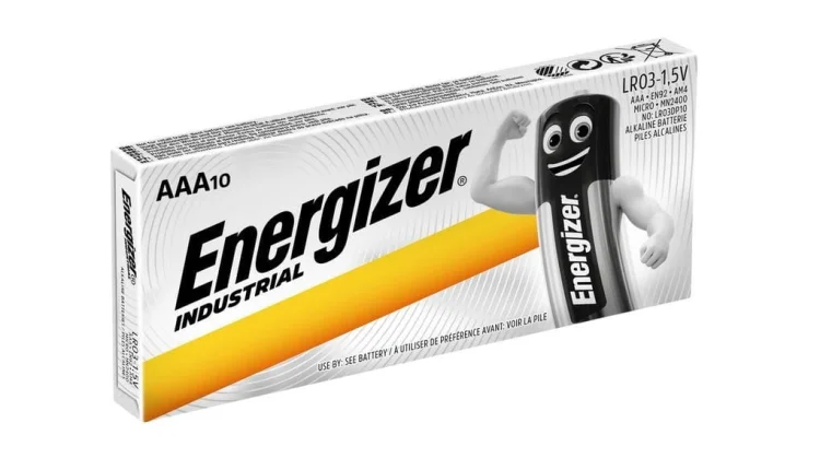 BATERIA ENERGIZER INDUSTRIAL PRO AAA LR03 1,5V 10 SZTUK