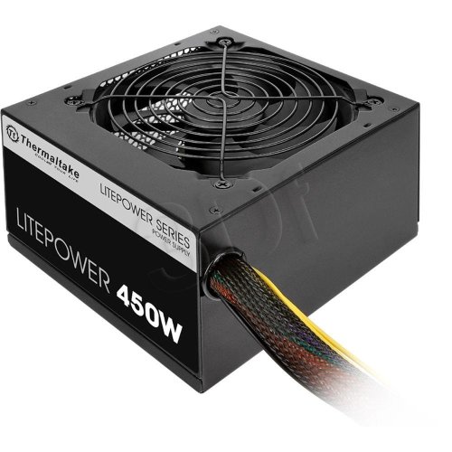 Zasilacz Thermaltake Litepower II Black 450W PS-LTP-0450NPCNEU-2 (450 W; Aktywne; 120 mm)