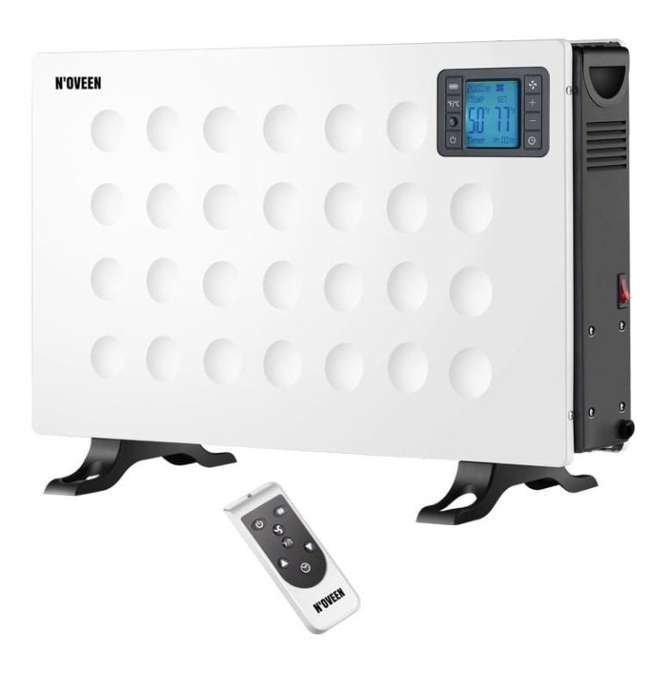 Grzejnik Konwektorowy Noveen CH8000 LCD Smart White