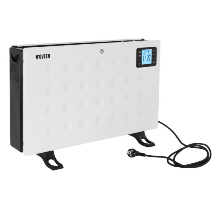 Grzejnik Konwektorowy Noveen CH8000 LCD Smart White