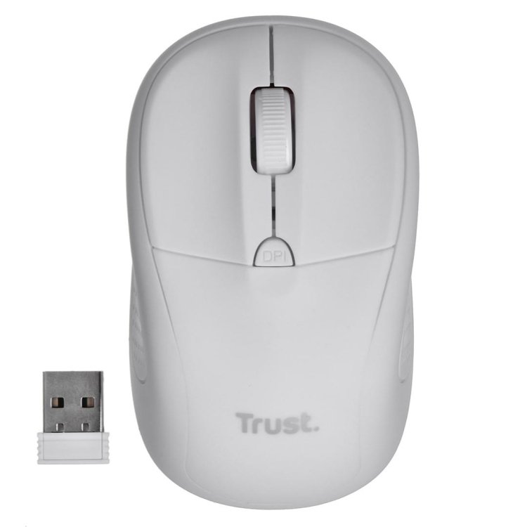 Mysz TRUST PRIMO MATT WIRELESS WHITE