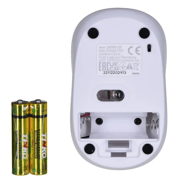 Mysz TRUST PRIMO MATT WIRELESS WHITE