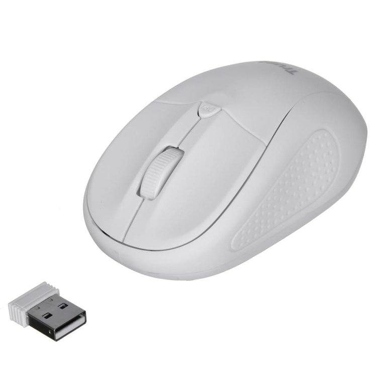 Mysz TRUST PRIMO MATT WIRELESS WHITE