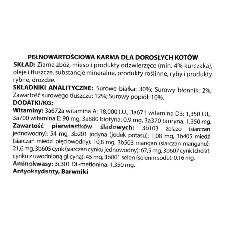 Divinus Cat Complete dla kotów dorosłych 20kg
