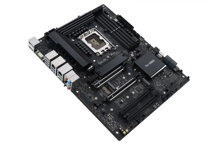Płyta ASUS Pro WS W680-ACE W680 (LGA 1700) ATX motherboard, 2x PCIe 5.0, 3x PCIe 4.0, 3x PCIe 4.0 M.2 slots, 2x USB 3.2 Gen 2, 4x USB 3.2 Gen 1, 2x US