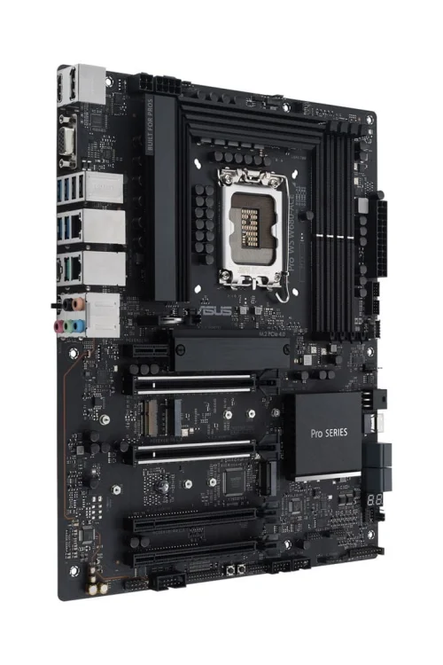 Płyta ASUS Pro WS W680-ACE W680 (LGA 1700) ATX motherboard, 2x PCIe 5.0, 3x PCIe 4.0, 3x PCIe 4.0 M.2 slots, 2x USB 3.2 Gen 2, 4x USB 3.2 Gen 1, 2x US