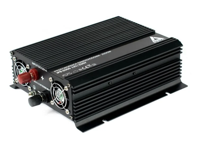 Samochodowa przetwornica napięcia 12 VDC / 230 VAC IPS-2000 2000W