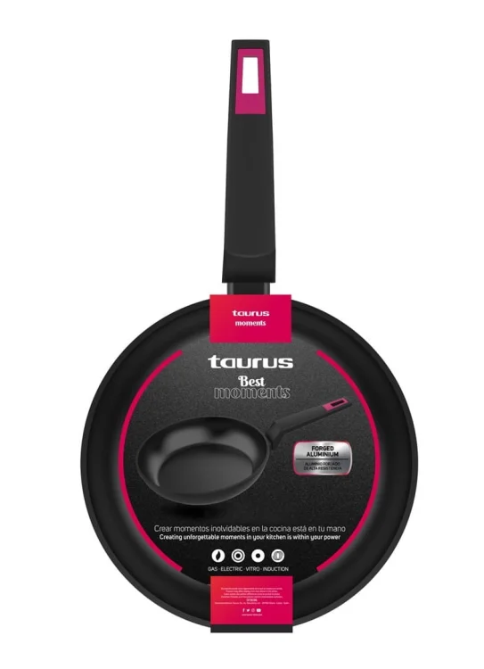 Zestaw trzech patelni z kutego aluminium Taurus Best Moments 18/22/26 cm KPA4018/22/26