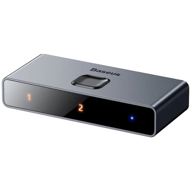 BASEUS DWUKIERUNKOWY ROZDZIELACZ SPLITTER HDMI MATRIX, 2X1 / 1X2, 4K