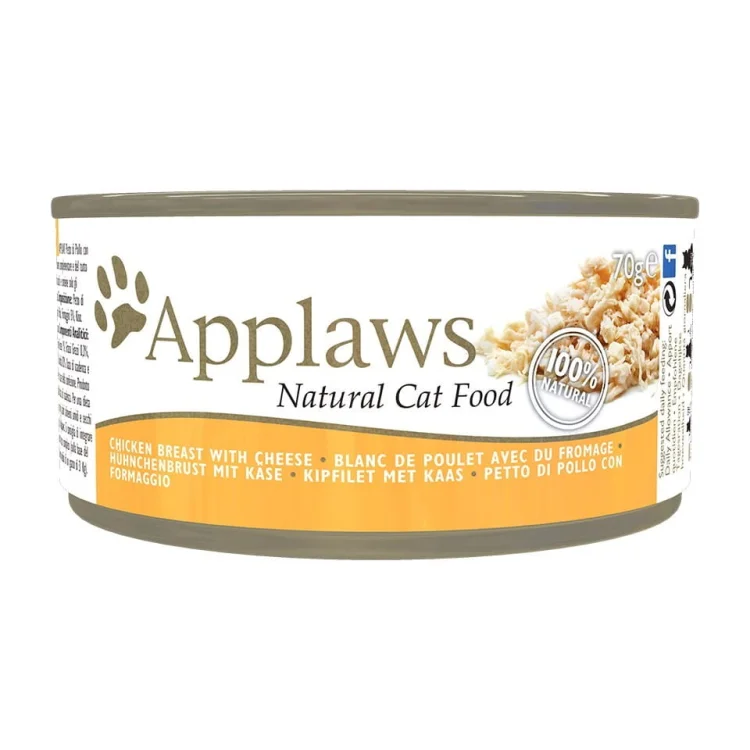 APPLAWS CAT Pierś z kurczaka i ser 70g