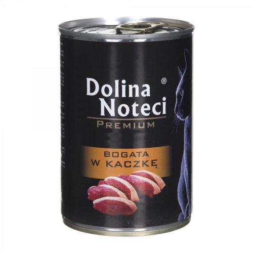 DOLINA NOTECI Premium bogata w kaczkę - mokra karma dla kota - 400g