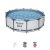 Basen stelażowy Steel Pro MAX 366x100 Szary 12FT BESTWAY 4w1 + Pompa Filtr + Drabinka