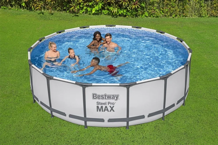 Basen stelażowy Steel Pro MAX 457x122 15FT BESTWAY 5w1 + Akcesoria