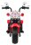 Motorek Chopper NightBike Czerwony
