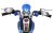 Motorek Chopper NightBike Niebieski