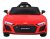 Audi R8 LIFT Samochodzik na akumulator Czerwony + Pilot + Koła EVA + MP3 + LED