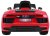 Audi R8 Spyder na akumulator Lakier Czerwony + Pilot + EVA + Wolny Start + Radio MP3 + LED