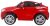 BMW X6M XXL dla 2 dzieci Lakier Czerwony + Pilot + Ekoskóra + Pasy + Wolny Start + MP3 + LED