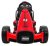 Gokart na akumulator Bolid XR-1 dla dzieci Czerwony + Regulowana kierownica + Profilowane siedzenie