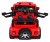 Jeep Wrangler Rubicon na akumulator dla dzieci Czerwony + Pilot + Radio MP3 LED + Koła EVA
