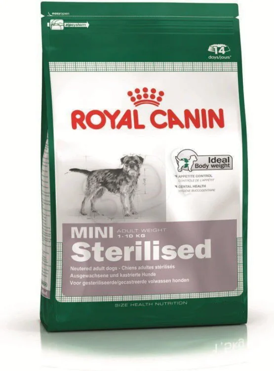 Royal Canin CCN MINI STERILISED - sucha karma dla psa dorosłego - 8kg