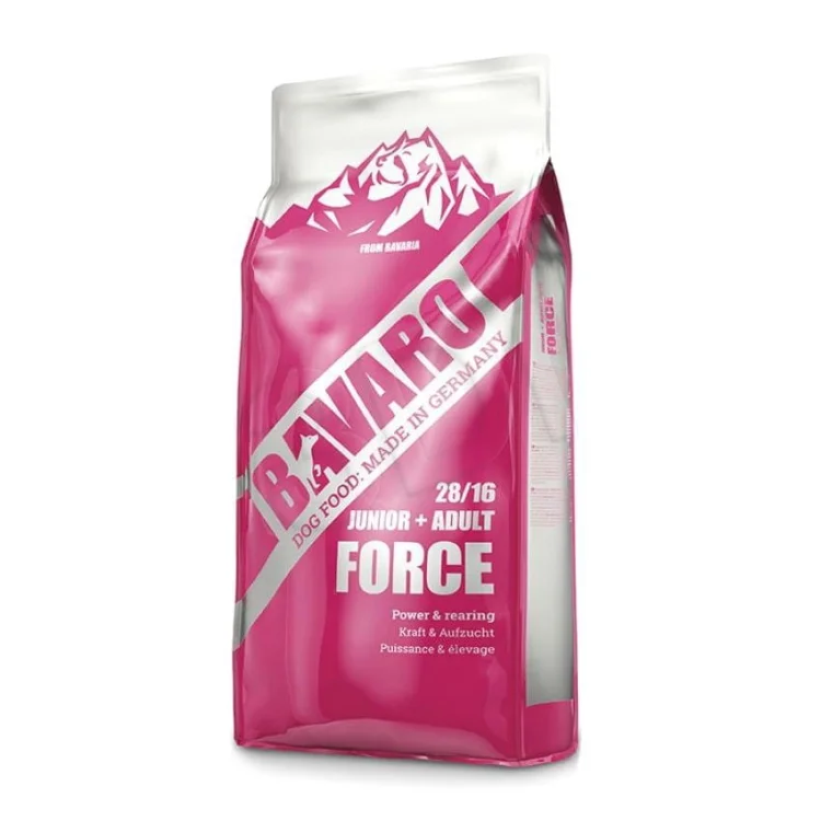 Josera Bavaro Force 28/16 - karma dla psów i szczeniąt aktywnych - 18kg