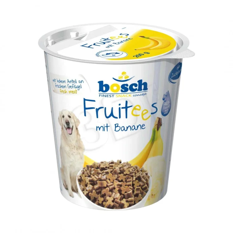 BOSCH FRUITEES SNACK BANAN - przysmak dla psa - 200g
