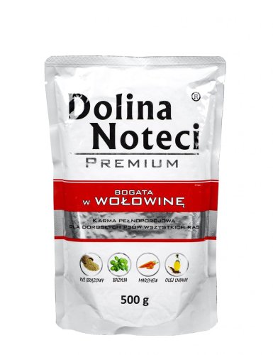 Karma DOLINA NOTECI Premium Wołowina (0,50 kg )