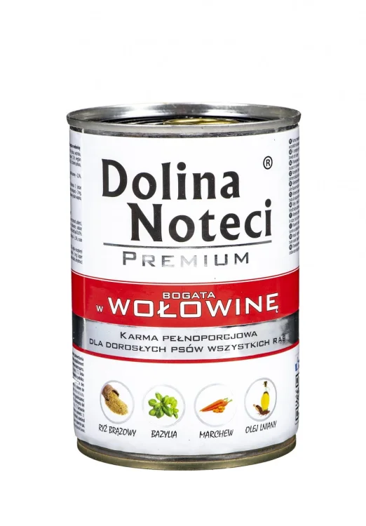 Karma DOLINA NOTECI Premium Wołowina (0,40 kg )