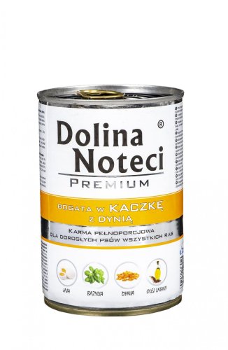 Karma DOLINA NOTECI Premium Kaczka i Dynia (0,40 kg )