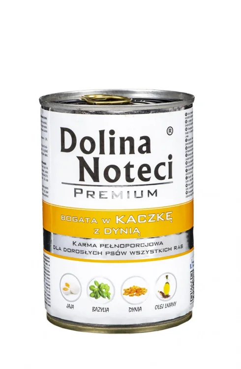 Karma DOLINA NOTECI Premium Kaczka i Dynia (0,40 kg )