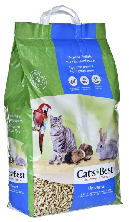 Źwirek dla gryzoni dla kota Cat's Best Cats Best Universal (11kg)
