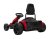 Gokart Fast 3 Drift na akumulator dla dzieci Czerwony + Funkcja driftu + Silniki 2x150W + Radio LED + Pasy