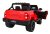 Toyota Hilux na akumulator dla dzieci Czerwony + Napęd 4x4 + Pilot + 2 bagażniki + Radio MP3 + LED