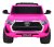 Toyota Hilux na akumulator dla dzieci Różowy + Napęd 4x4 + Pilot + 2 bagażniki + Radio MP3 + LED