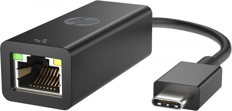 HP USB-C/RJ45, 4Z534AA, czarny
