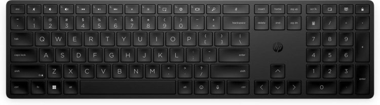 HP Programowalna klawiatura bezprzewodowa 450, 4R184AA, czarna