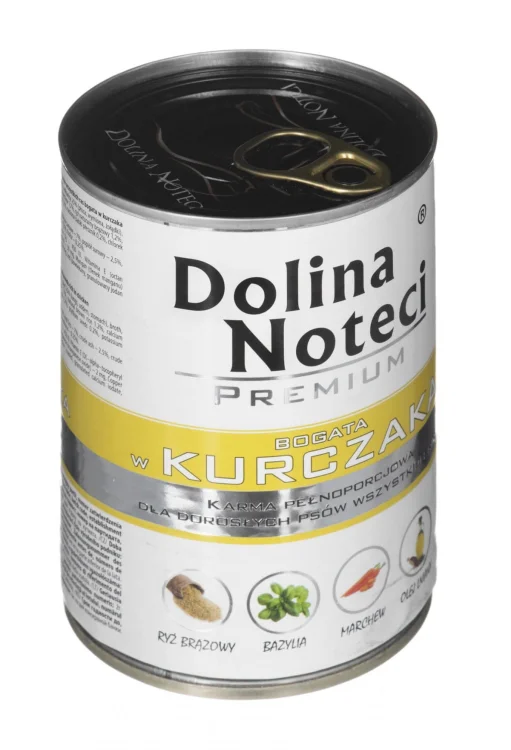DOLINA NOTECI Premium bogata w kurczaka - mokra karma dla psa - 400g