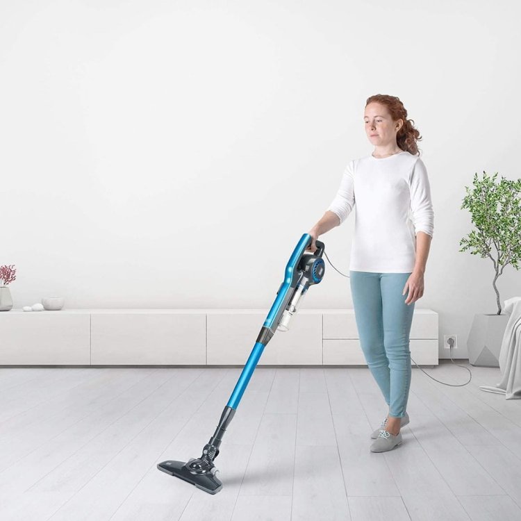 Odkurzacz pionowy bezprzewodowy Black+Decker BXVMS600E (600W)