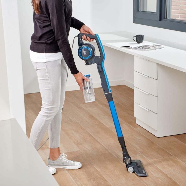 Odkurzacz pionowy bezprzewodowy Black+Decker BXVMS600E (600W)