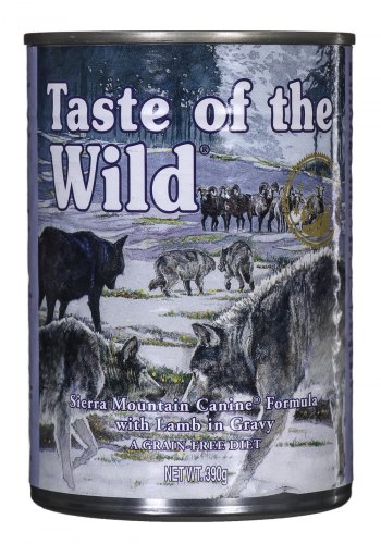 TASTE OF THE WILD Sierra Mountin Canine 390g