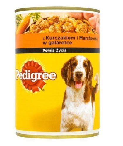 PEDIGREE Kurczak z marchewką 400g
