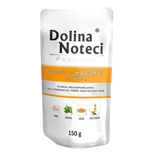 Karma DNP BOGAT.W KACZKĘ Z DYNIĄ DOYPACK 150g