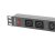 LANBERG LISTWA ZASILAJĄCA RACK 19" PDU PDU-02I1908I-0200-C20-BK (1U, 16A, 2X C19, 8X IEC C13, 2M, WTYK C20)