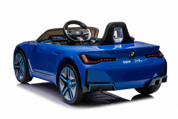 Pojazd BMW I4 Niebieski