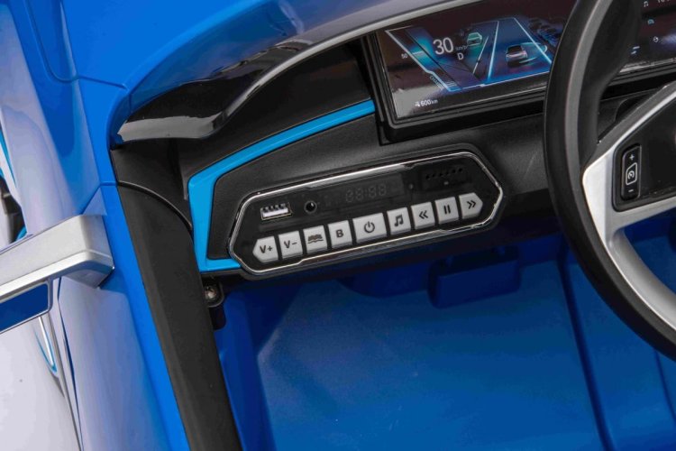 Pojazd BMW I4 Niebieski