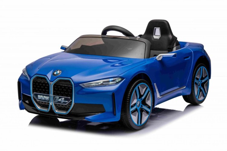 Pojazd BMW I4 Niebieski
