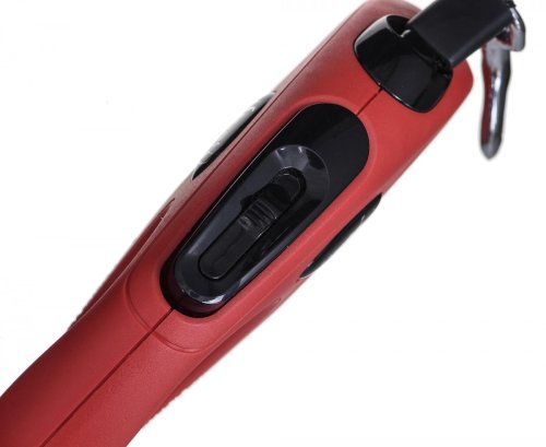 Smycz NEW CLASSIC S taśma -5m -do 15kg czerwony