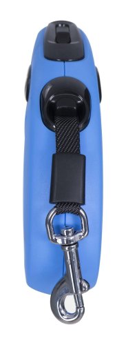 Smycz NEW CLASSIC S taśma -5m -do 15kg niebieski