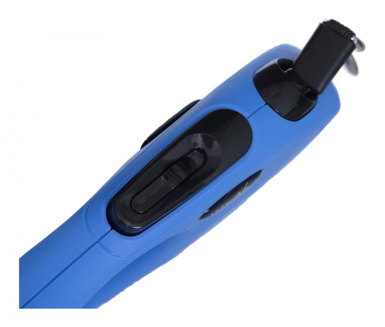 Smycz NEW CLASSIC S taśma -5m -do 15kg niebieski